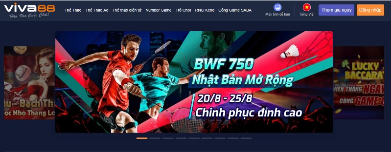 Cá độ thể thao Viva88